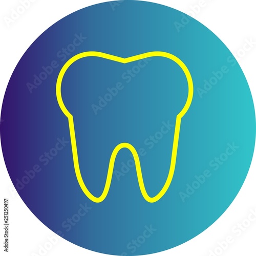 Vector Tooth Icon