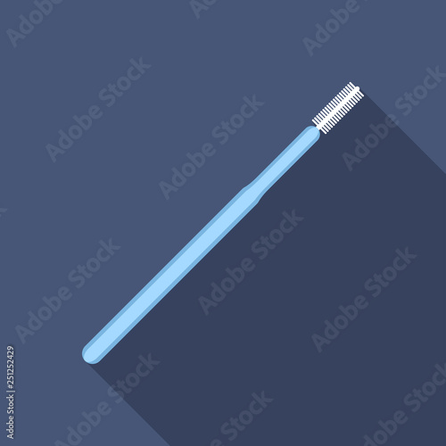 Dental stick icon. Flat illustration of dental stick vector icon for web design