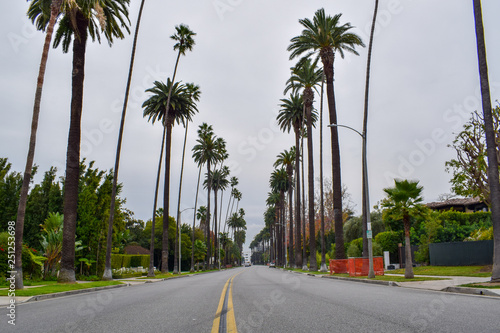 Streets of Beverly Hills, California