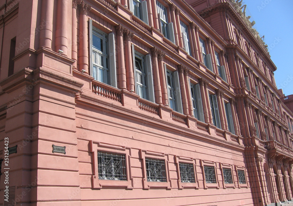 Obraz premium La Casa Rosada, Buenos Aires, Argentina