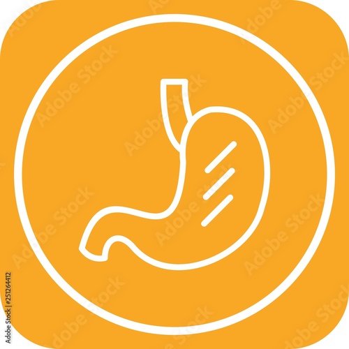 Vector Stomach Icon