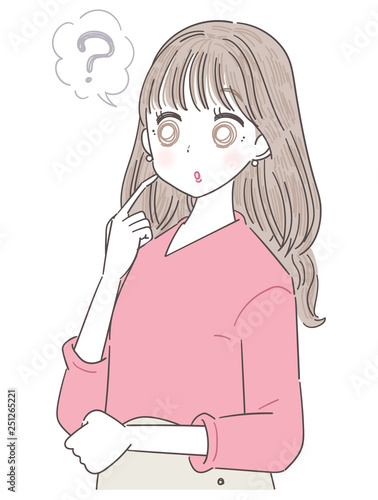 若い女性 女の子