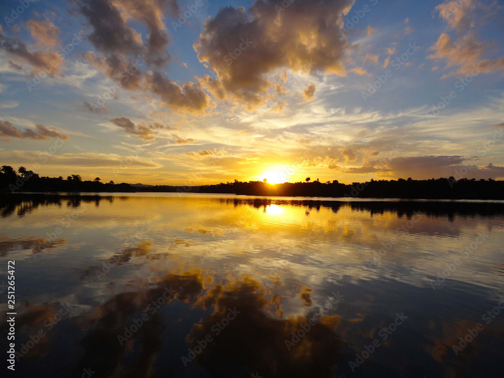 Sunset at Pampulha Lagoon in the city of Belo Horizonte, Brasil Sunset at Pampulha Lagoon in the city of Belo Horizonte, Brasil