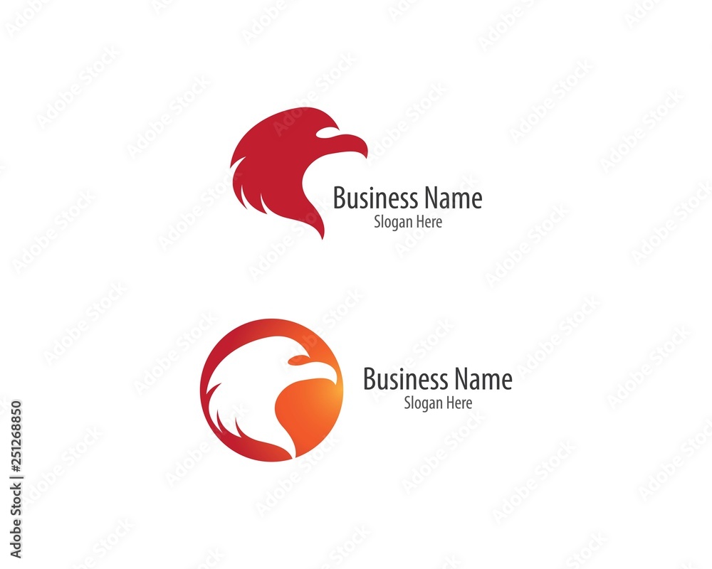Eagle logo template Eagle logo template
