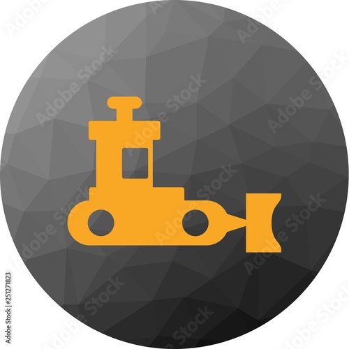 Vector Snow plow Icon