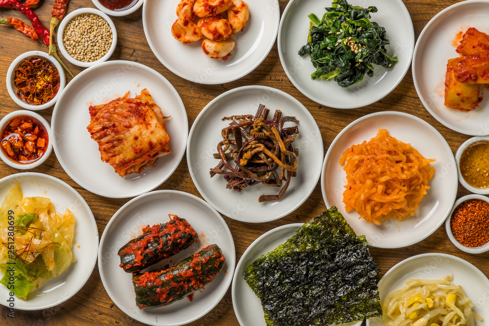 韓国料理　typical Korean gourmet