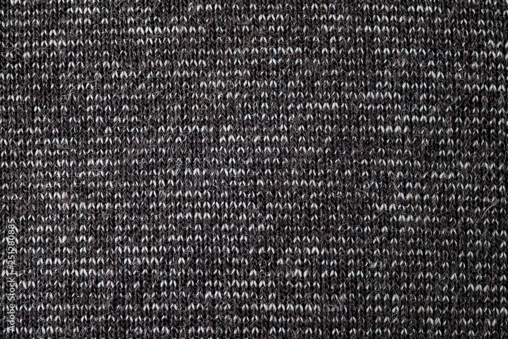 Fototapeta premium Black rug fabric textured background Black Background