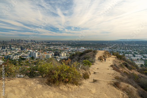 Runyon Canyon Park, a popular hiking area in Los Angeles