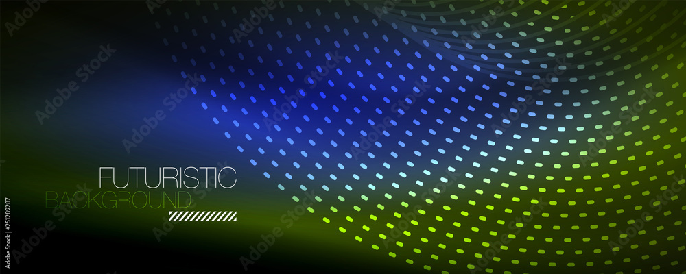 Digital flowing wave particles abstract background, vector smoke effect design Digital flowing wave particles abstract background, vector smoke effect design