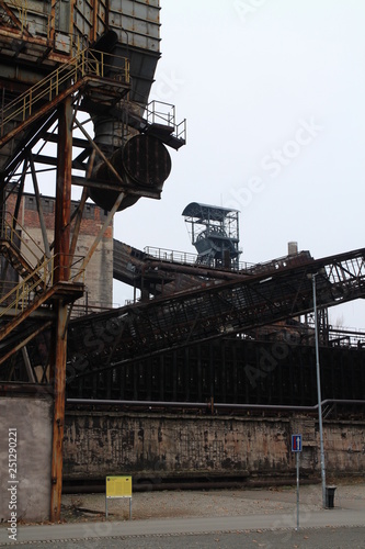 Former iron and steel Works in Vítkovice, Ostrava, Czech republic © dalajlama
