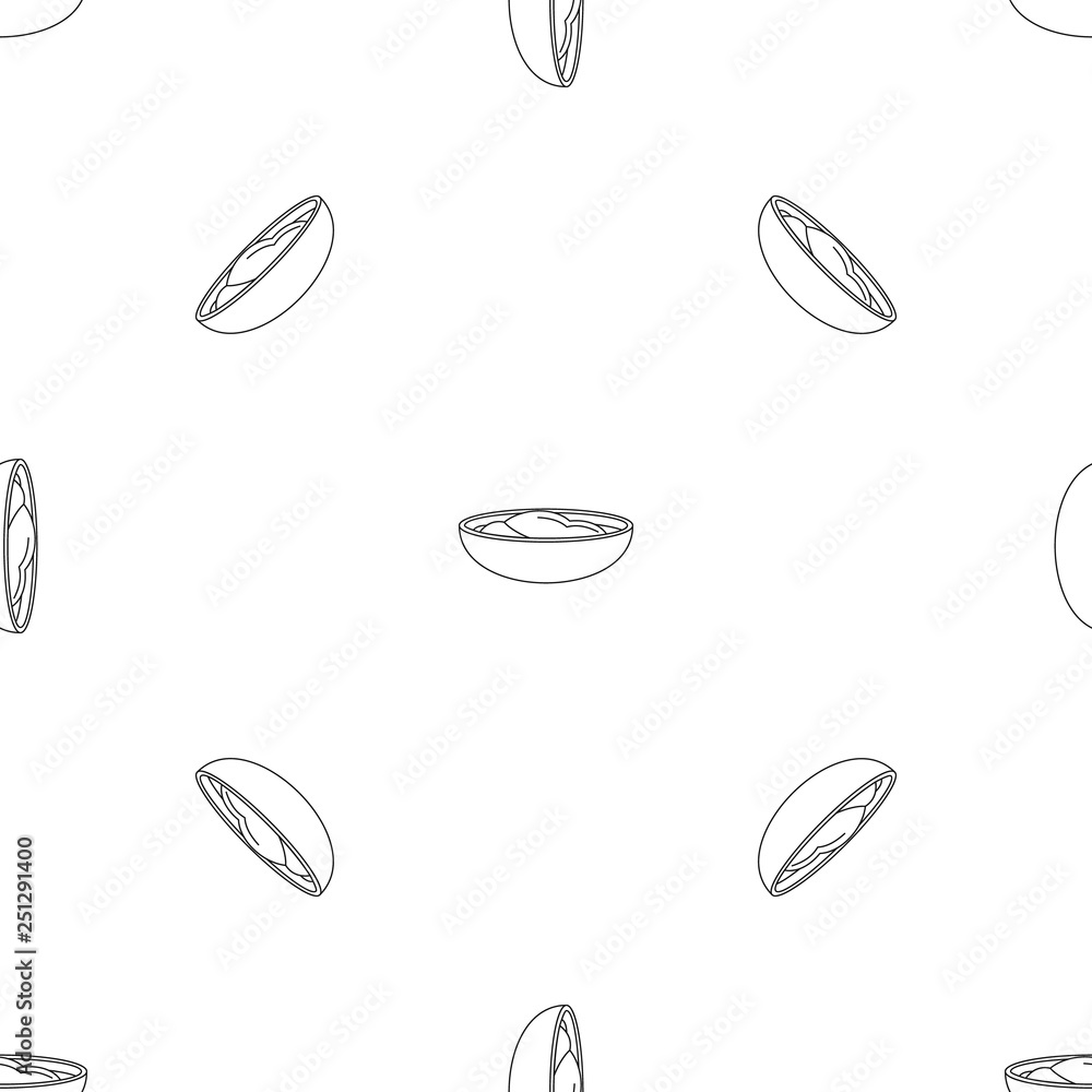 Mustard sauce pattern seamless vector repeat geometric for any web design