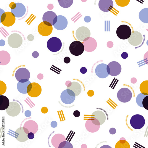 Beautiful Creative seamless pattern with stripe. Abstract background. Polka dot pattern