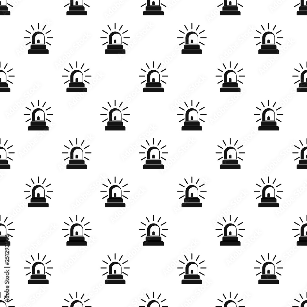 Siren pattern seamless vector repeat geometric for any web design Siren pattern seamless vector repeat geometric for any web design