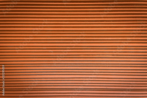Overlap orange tiles texture background