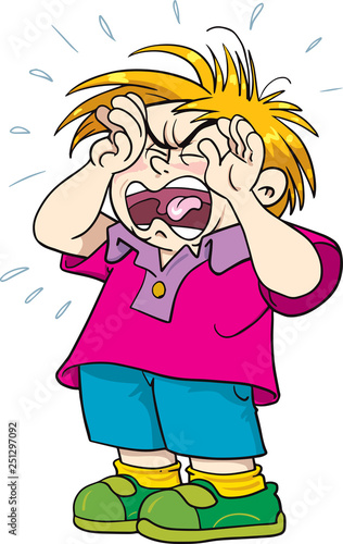 boy crying