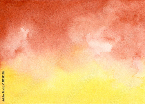 Watercolor gradient background