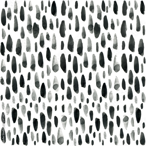 Striped watercolor seamless pattern