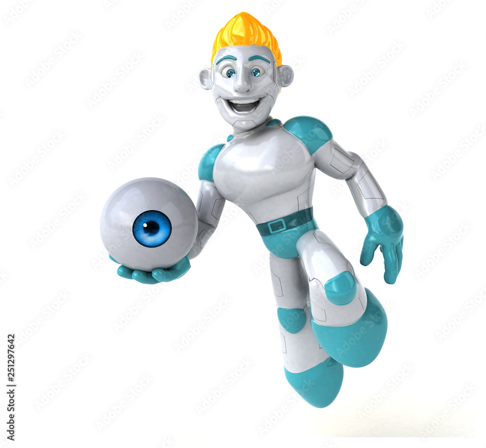 Robot - 3D Illustration Robot - 3D Illustration