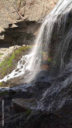 Waterfall in the mountains