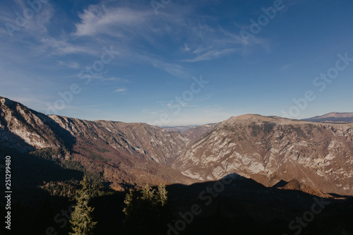 Fototapeta Naklejka Na Ścianę i Meble -  Zabljak in Montenegro , mountain view.