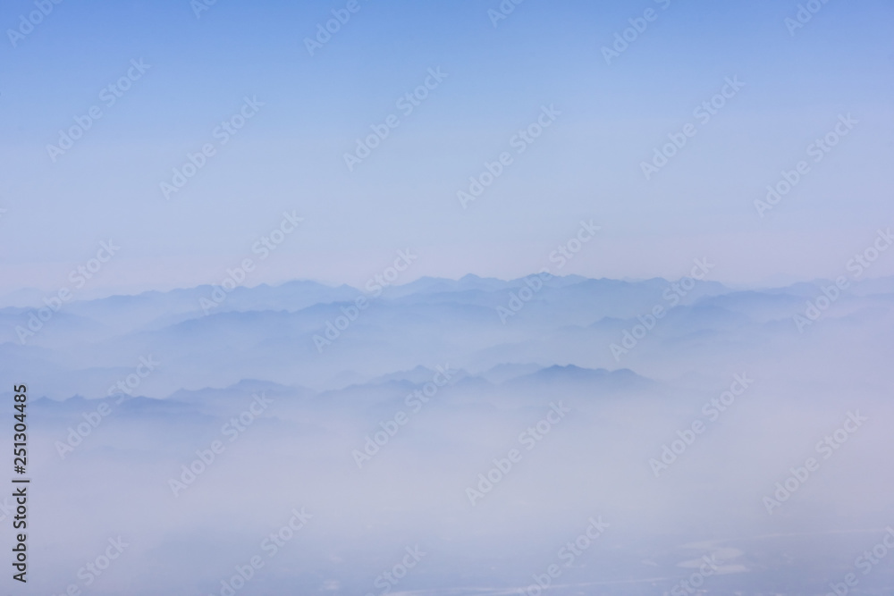 layers of mountain landscape layers of mountain landscape