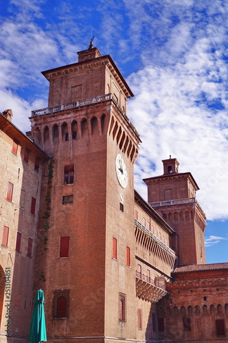 Este castle, Ferrara, Italy