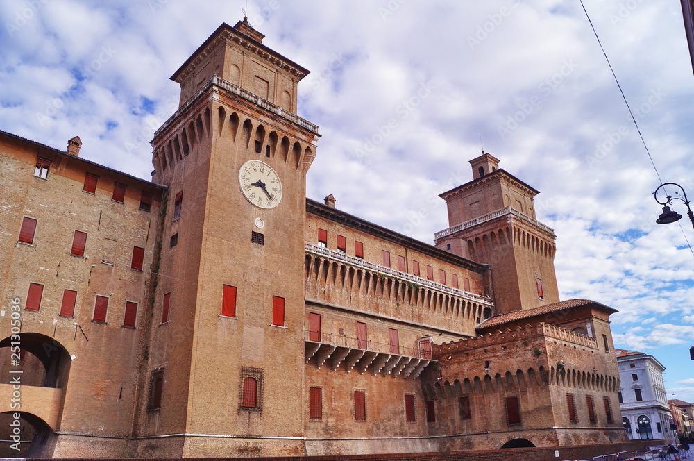 Este castle, Ferrara, Italy