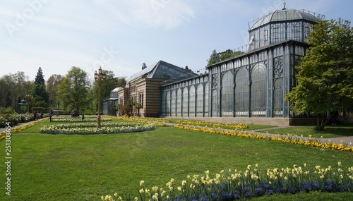 Wallpaper Mural Wilhema Zoo Germany historical building park Torontodigital.ca