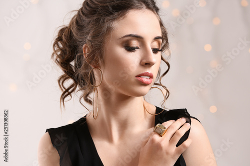 Young woman with beautiful ...