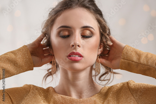 Young woman with beautiful ...