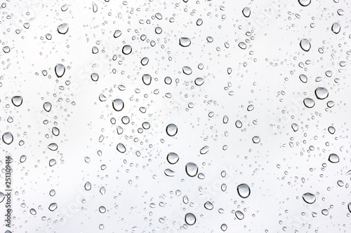 Macro photo of water drops for background