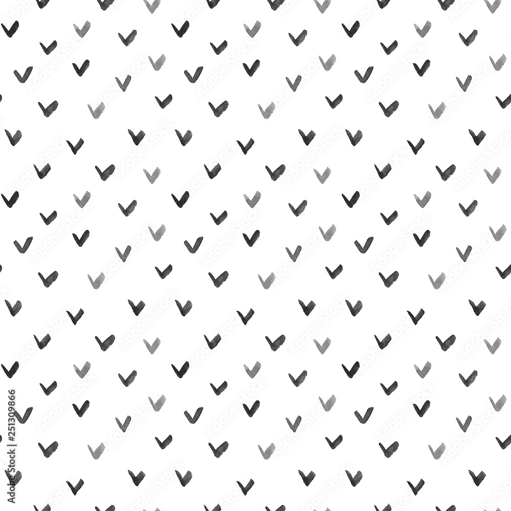 Seamless checkmarks ink pattern Seamless checkmarks ink pattern