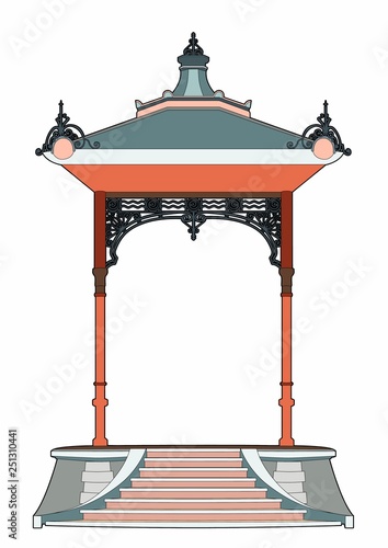 Little red kiosk