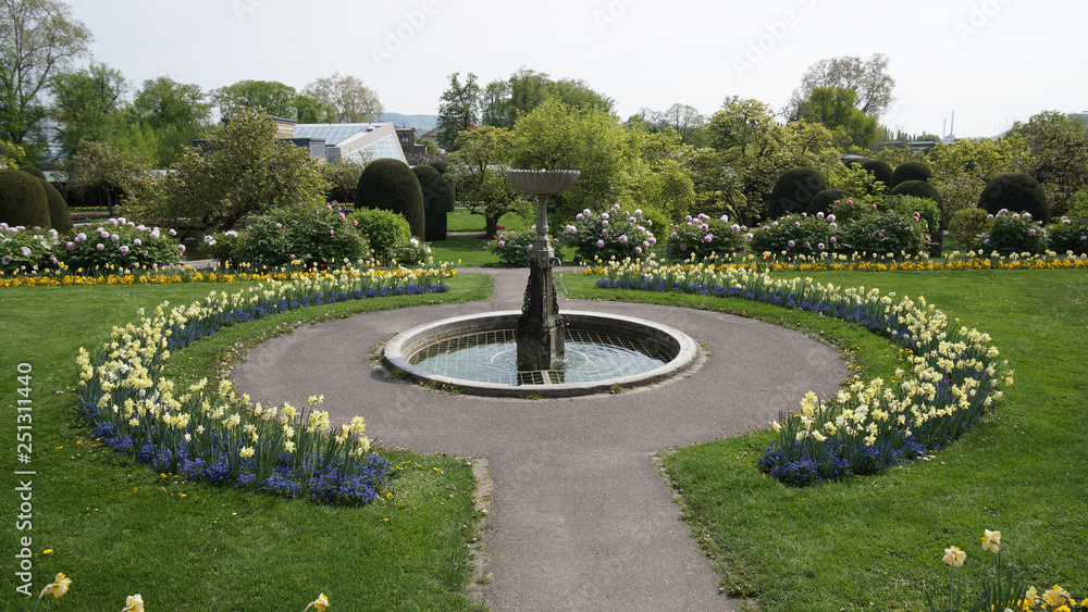 custom made wallpaper toronto digitalWilhema Zoo Germany historical building park fountain
