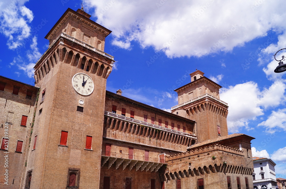 Este castle, Ferrara, Italy