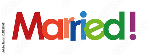 married text in white background