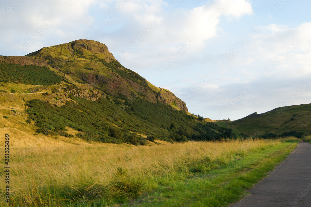 Holyrood Park and Arthur's Seat in Edinburgh, Scotland Holyrood Park and Arthur's Seat in Edinburgh, Scotland