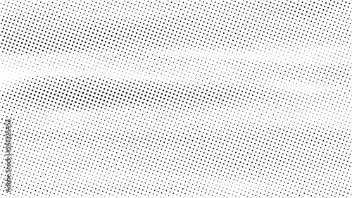 Abstract dots background. Monochrome grunge texture. Halftone Pop Art comic pattern. Polka dot. Geometric vector pattern. Template for presentation flyer, business cards, stickers, report, fabric