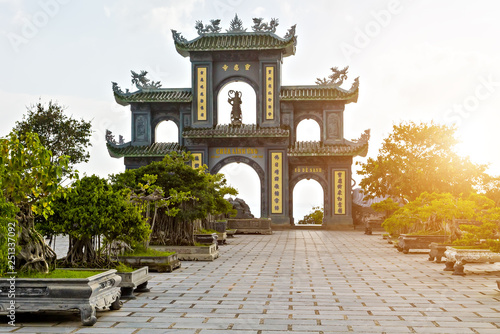 Wallpaper Mural gate dragon Lady Buddha Temple, Da Nang, Vietnam Torontodigital.ca