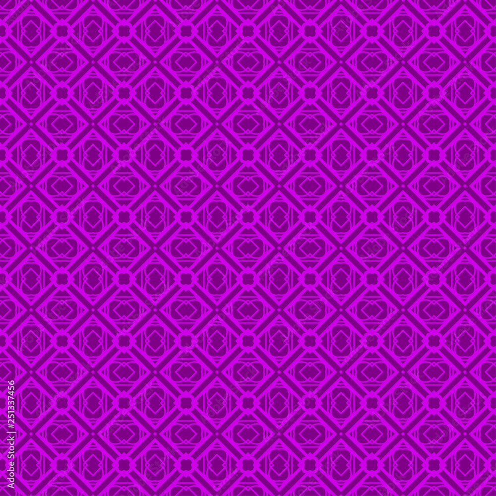 Abstract Repeat Backdrop With Lace Geometric Ornament. Vector illustration. Purple color Abstract Repeat Backdrop With Lace Geometric Ornament. Vector illustration. Purple color