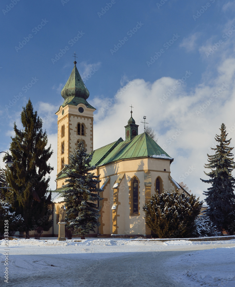Cathedral of St. Nicholas, Liptovsky Mikulas, Slovakia, Europe