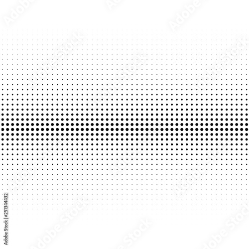  The background of black dots on white for text, banner, poster, label, sticker, layout. 