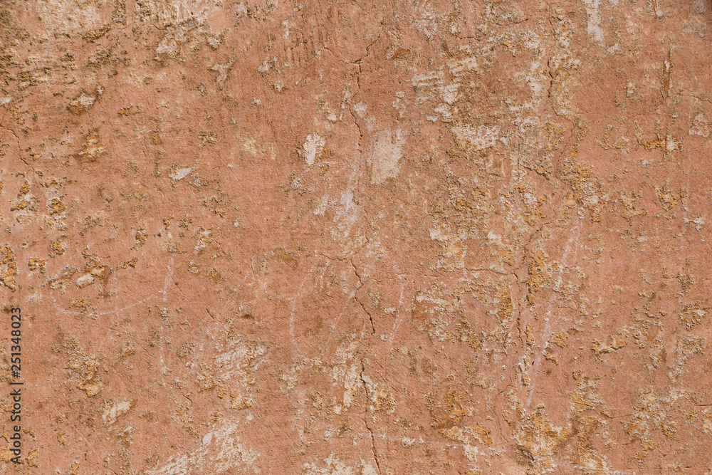 grunge pink wall of palace in India grunge pink wall of palace in India