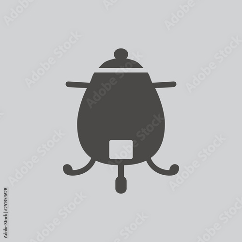 Tandoor icon isolated sign symbol and flat style for app, web and digital design. Vector illustration.