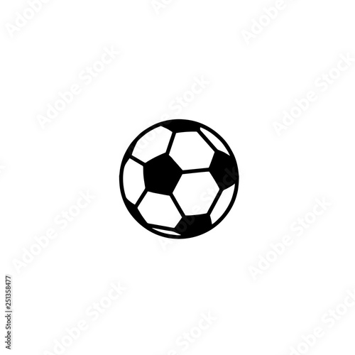 soccer ball simple icon