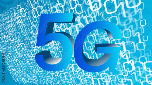 5g frequency, computer software conception, digital technology abstract vector background