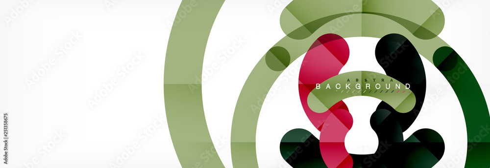 Circular lines design background Circular lines design background