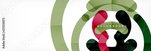 Circular lines design background