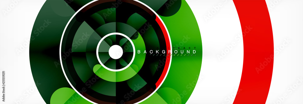 Circular lines design background Circular lines design background