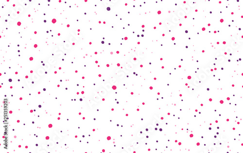 Seamless dot pattern. Randomly disposed spots. Dots background.